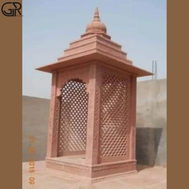 Red Pyramid Sandstone Chatri