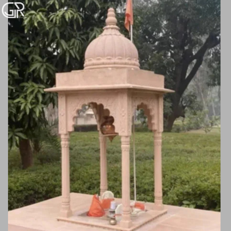 Beige Sandstone Chatri