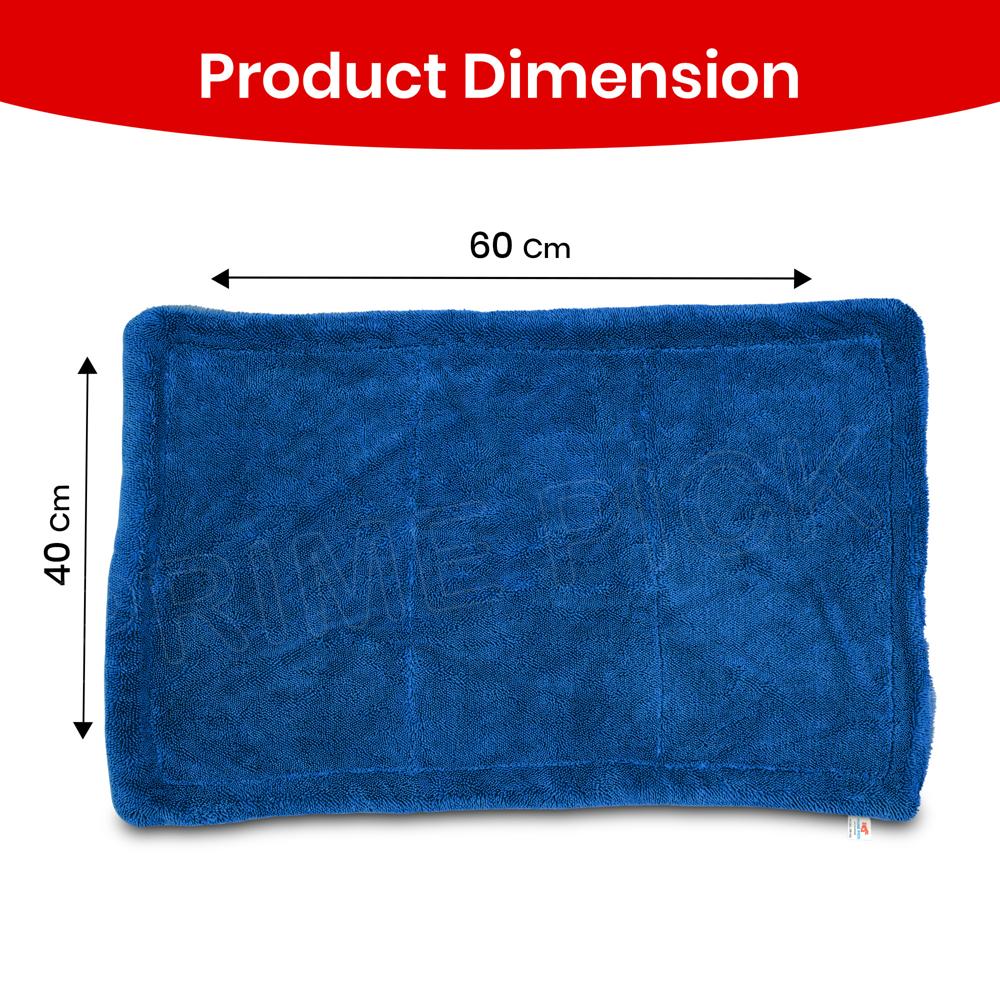 Prime Pick 1800GSM Double Sided Microfiber Car Cleaning Cloth