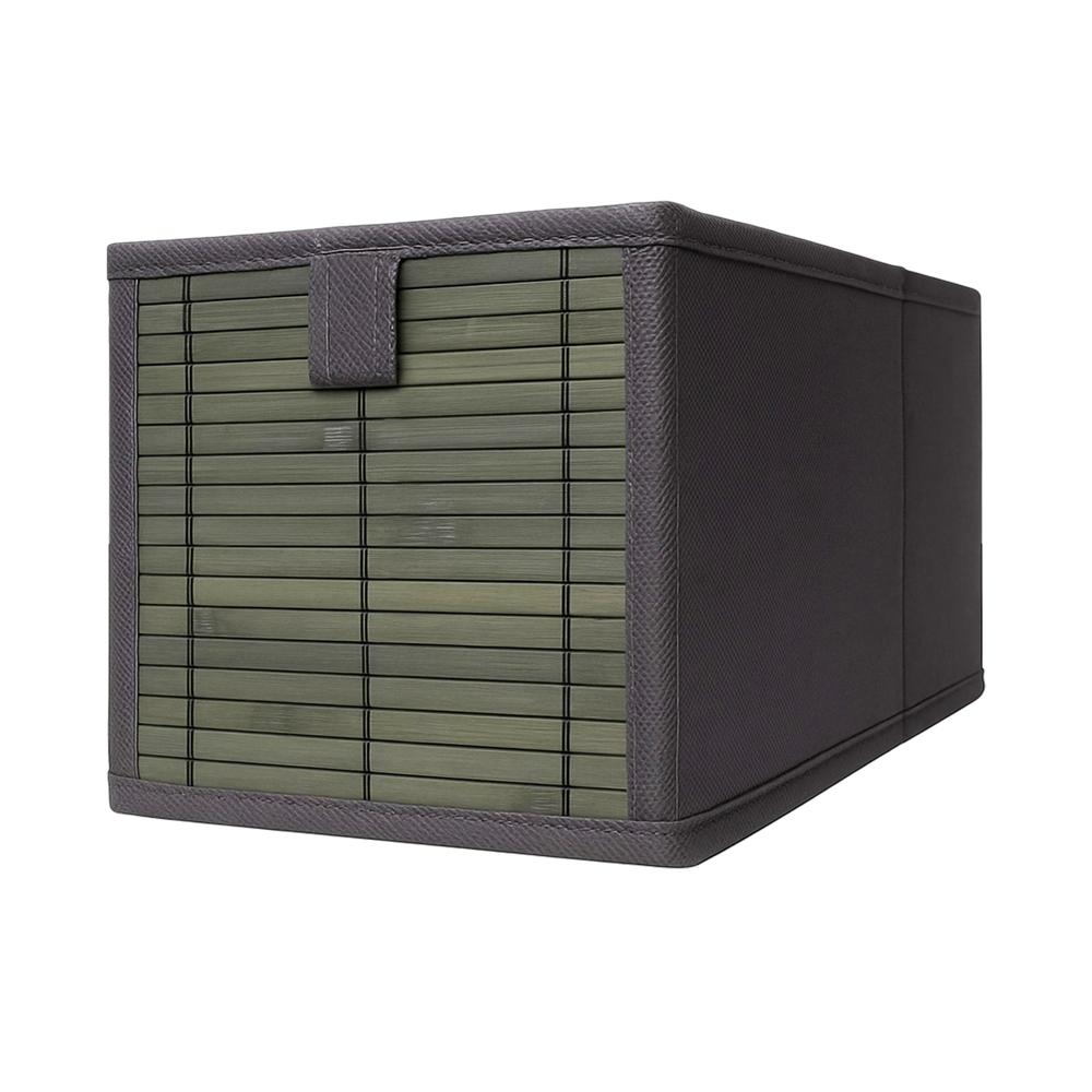 Foldable Premium Bamboo Cloth Organizer Box