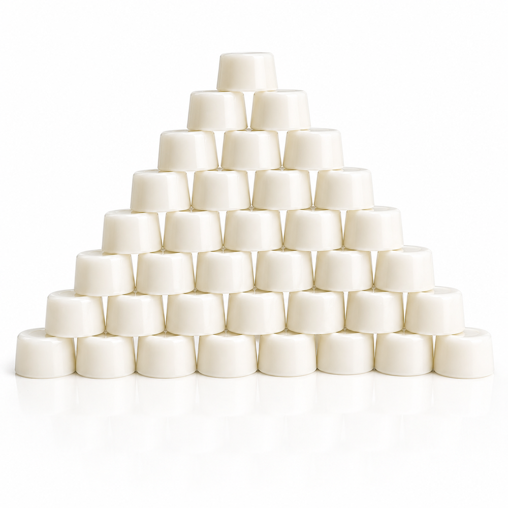 PVC Buffer Pads, Round Floor Protector for Furniture, Non-Skid Chair Leg Covers (20 Pieces)