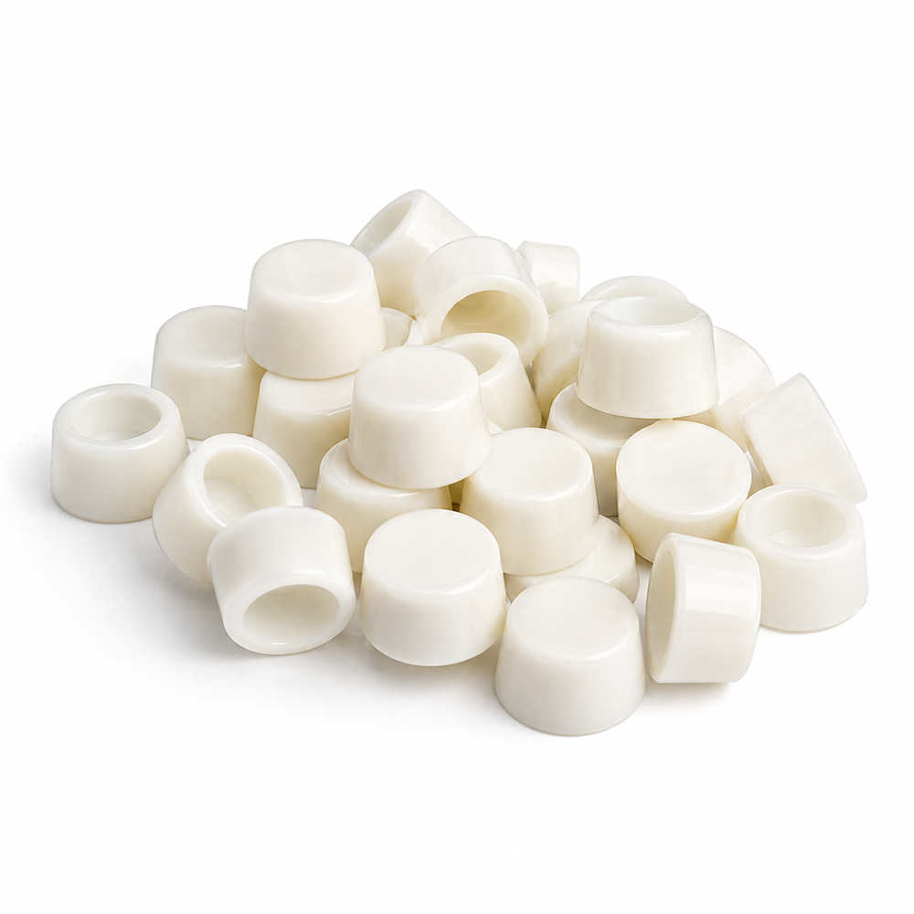 PVC Buffer Pads, Round Floor Protector for Furniture, Non-Skid Chair Leg Covers (20 Pieces)