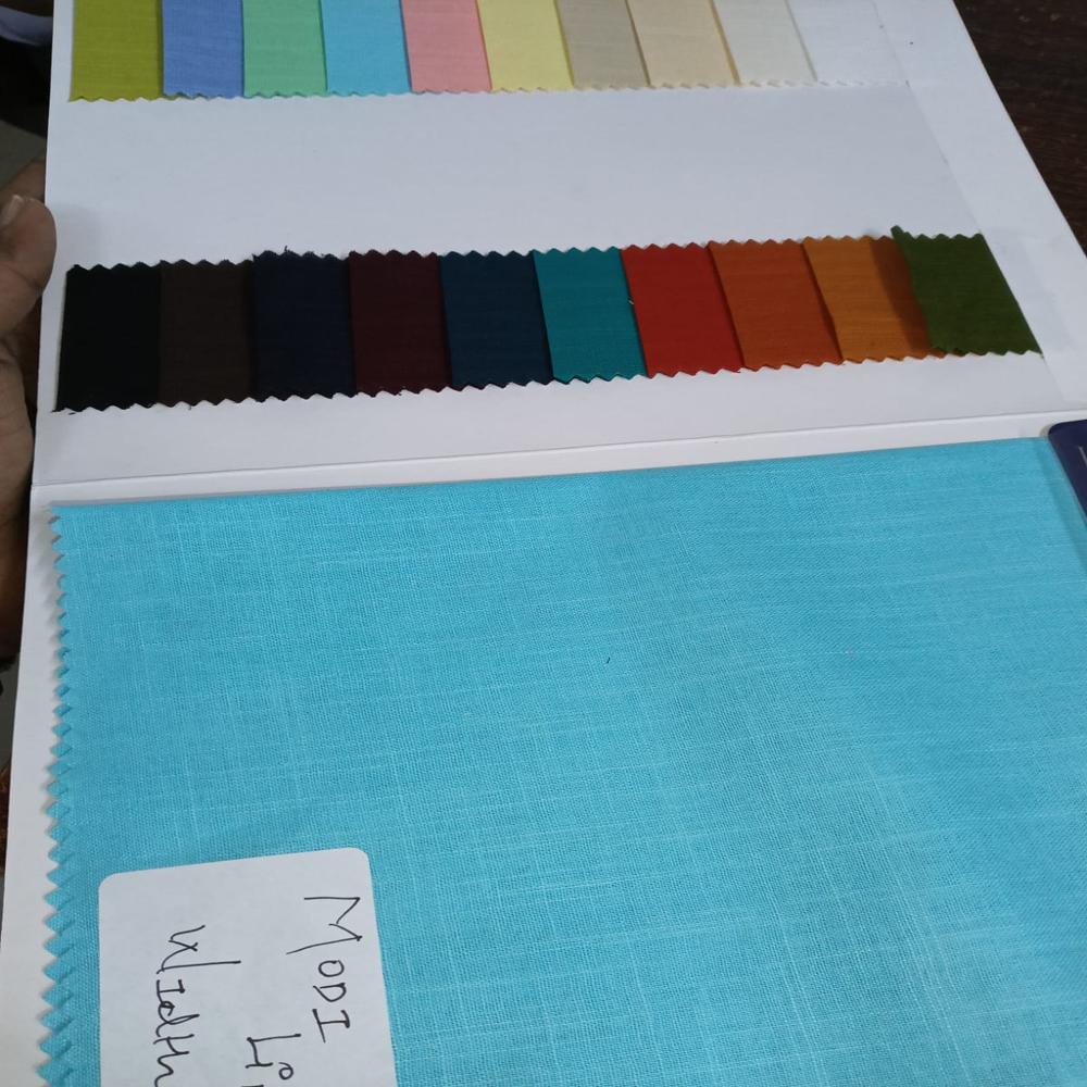 COTTON LINEN SHIRTING FABRIC
