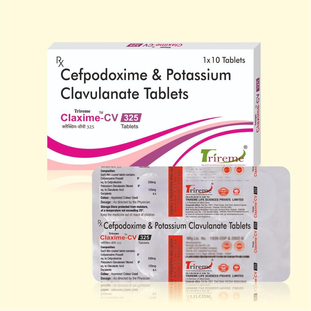 Claxime Cv 325 - Dosage Form: Tablets