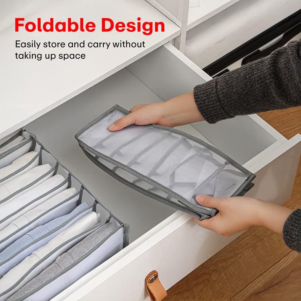 Prime Pick 8 Compartment Mesh Organizer