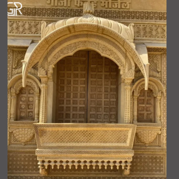 Indian Sandstone Jharokha