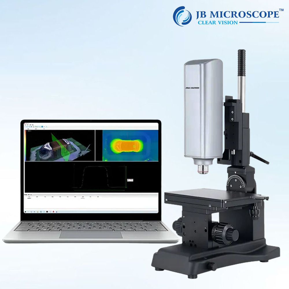 Jbm-Hm2000 Light Dark Field Super Depth 3D Measuring Instrument - Coarse Adjustment Range: 85Mm Vertical Travel