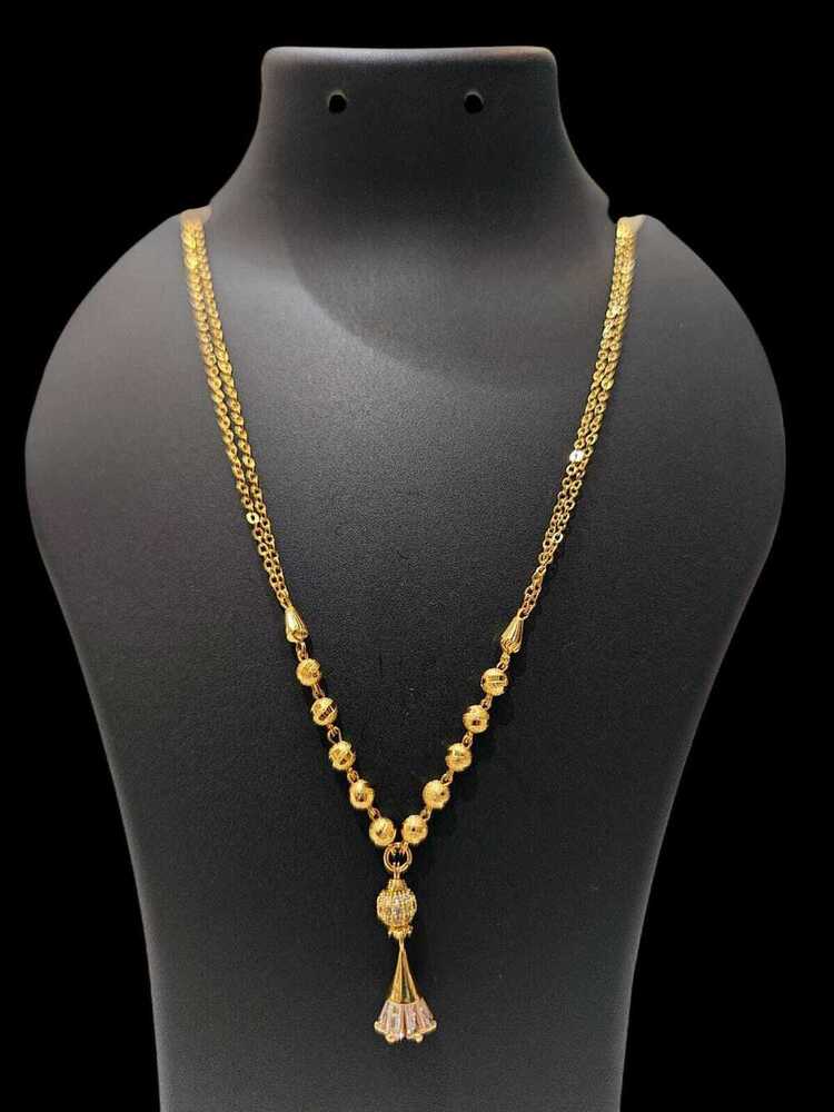 Gold plated fancy chains