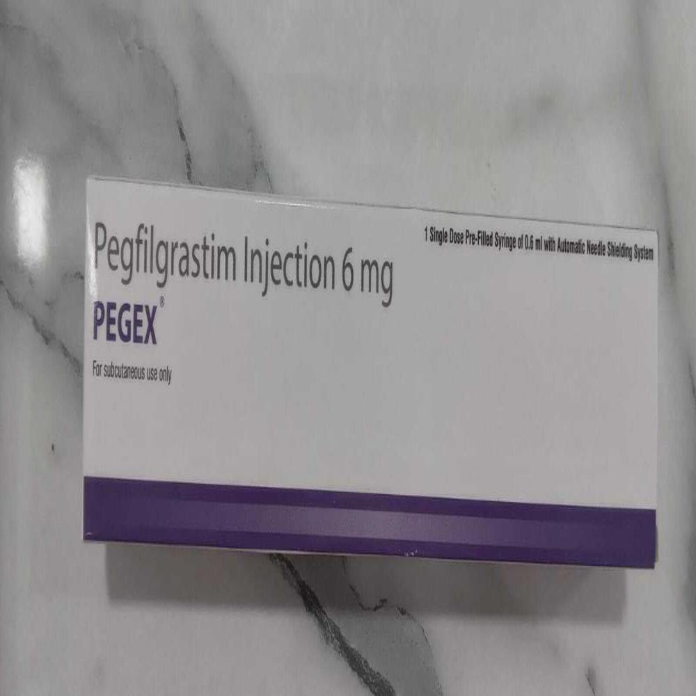 Pegex 6 Mg Injection, Pegfilgrastim Hematopoietic Growth Factor Medicine - Dosage Form: Injection