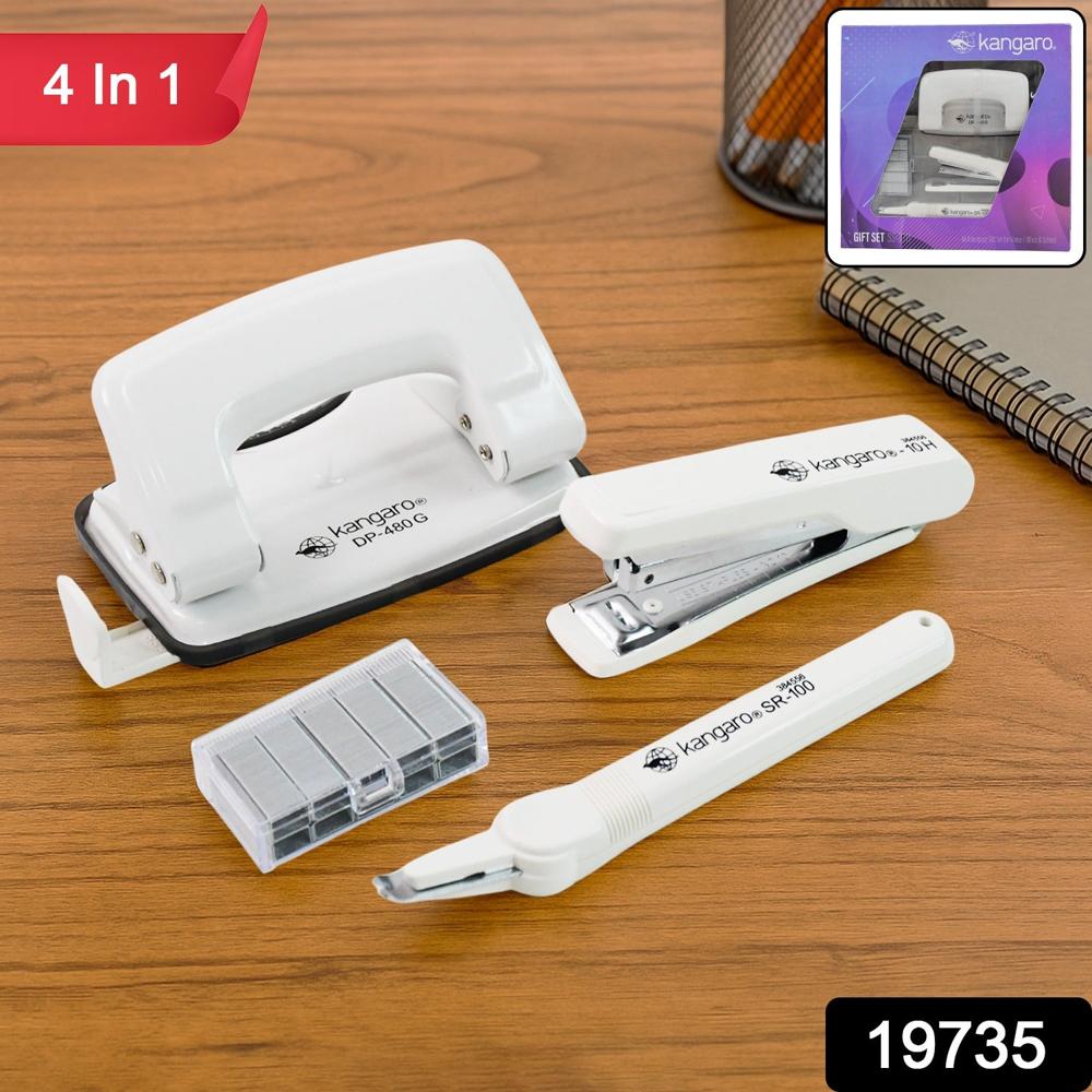 Kangaro 4 In 1 Premium Stationery Gift Set - Color: Mix