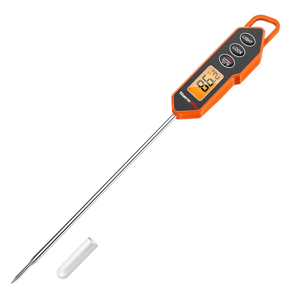 ThermoPro TP-01H Digital Instant Read Meat Thermometer For Grilling Cooking Food, TP01H