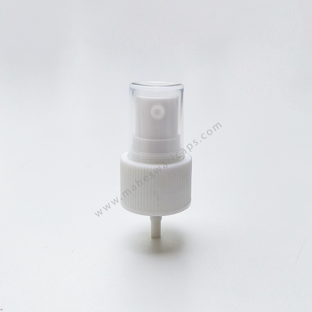 Black And White Mist Rosewater Spray Pump 24mm