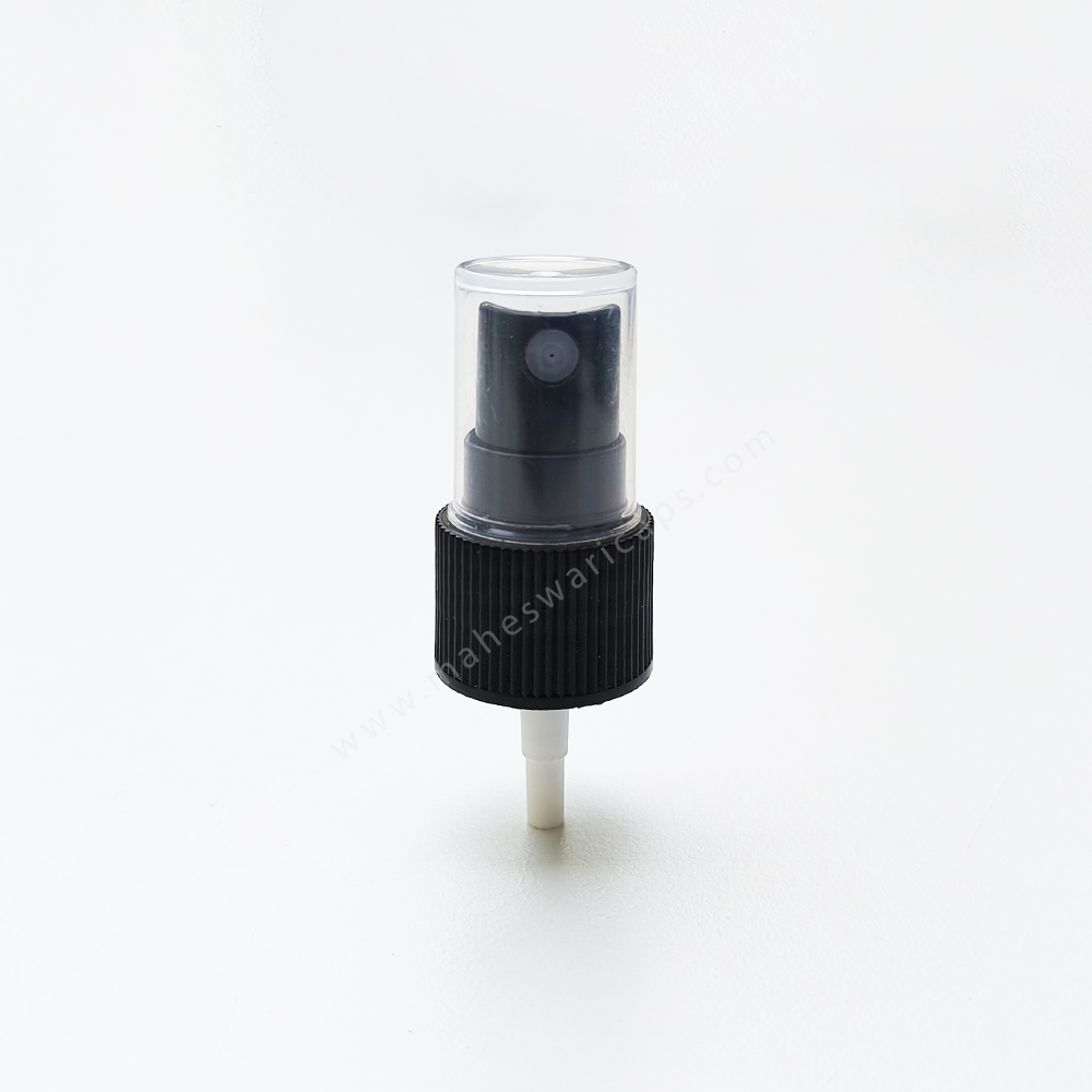 Black And White Mist Rosewater Spray Pump 24mm