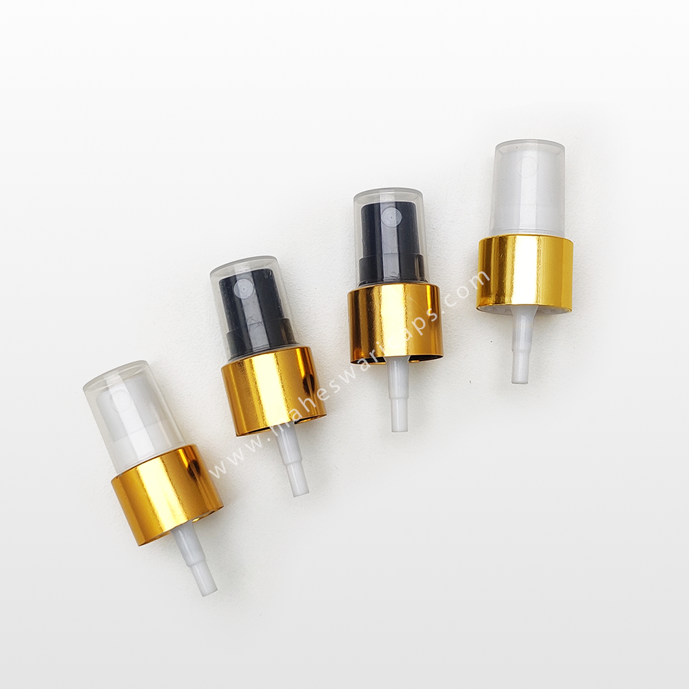 Black And White Mist Rosewater Spray Pump 24mm