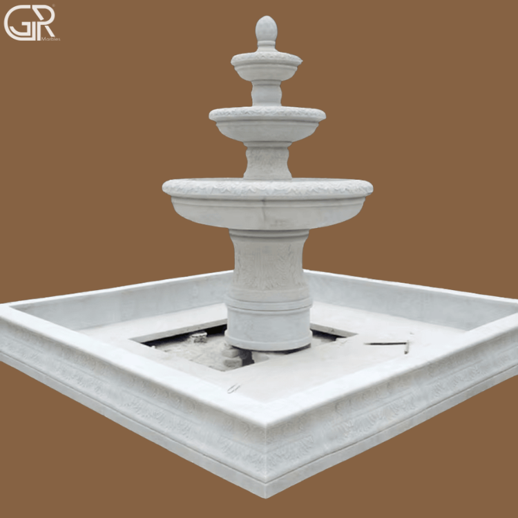 marble garden fountain