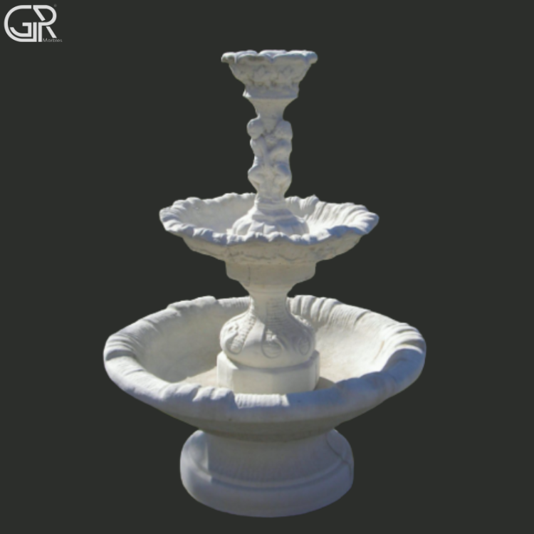 White Marble Waterfalls, 4ft