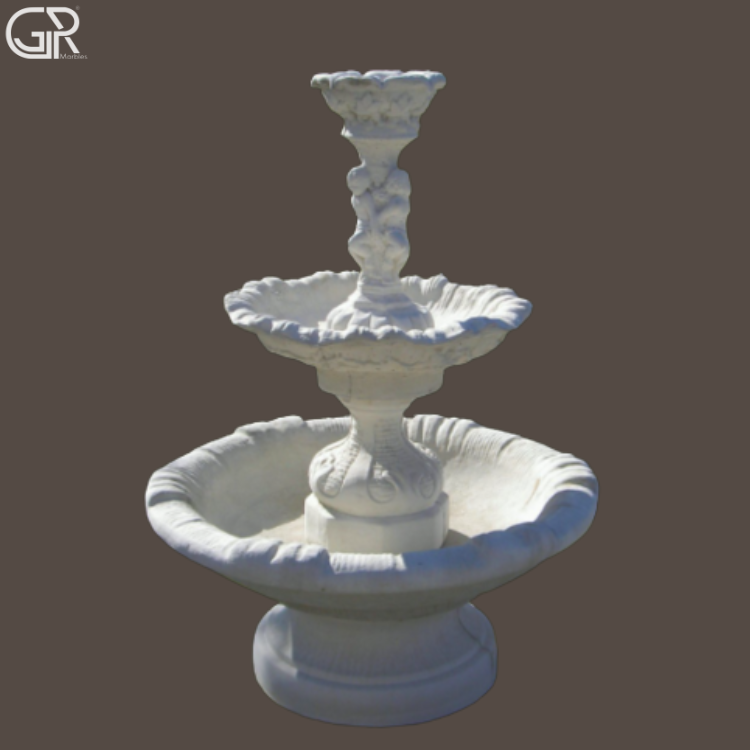 White Marble Waterfalls, 4ft