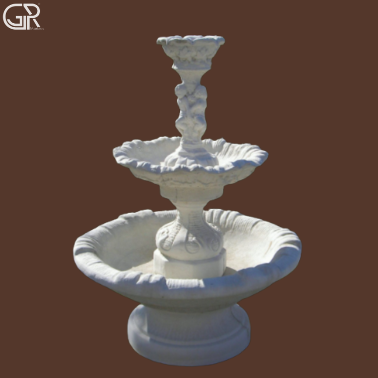 White Marble Waterfalls, 4ft