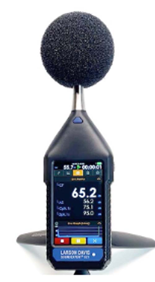 Sound expert sound level meter with octave CLASS-1