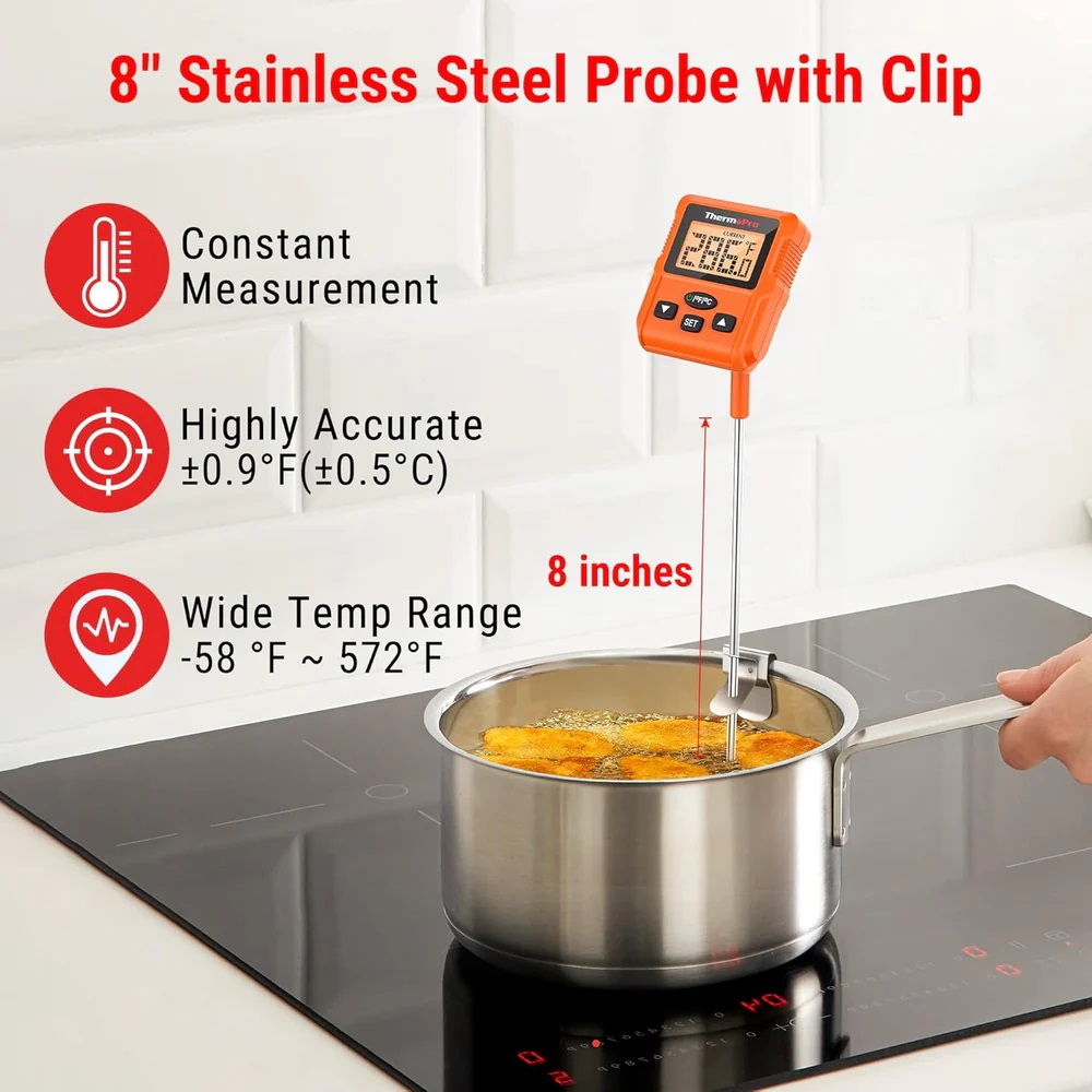 ThermoPro TP511 Digital Candy Thermometer, TP-511