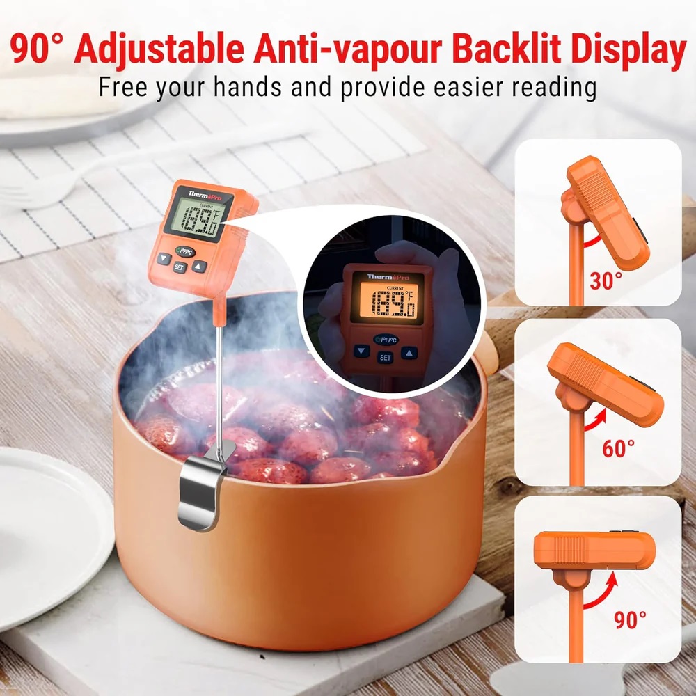 ThermoPro TP511 Digital Candy Thermometer, TP-511