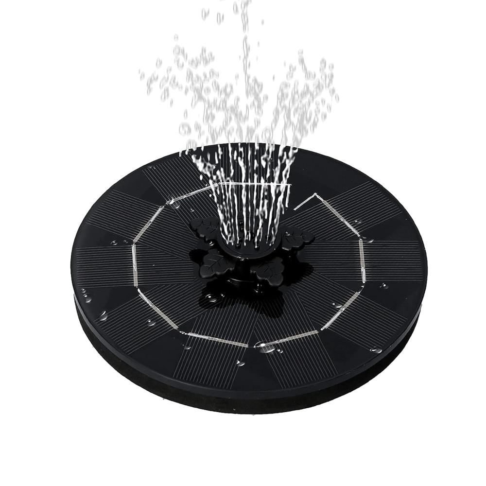 Solar-Powered Floating Water Fountain Pump Kit