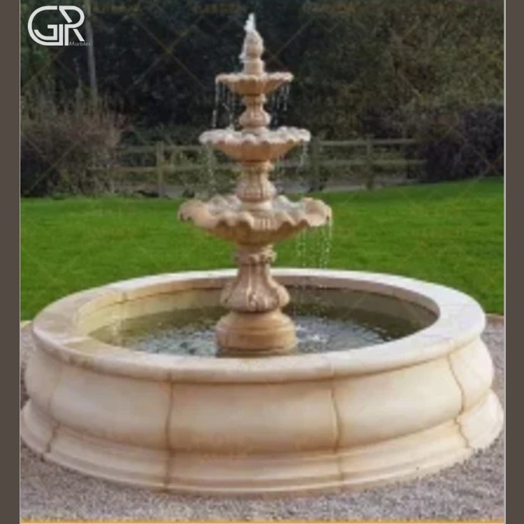 Decorative Sandstone Water Fountain