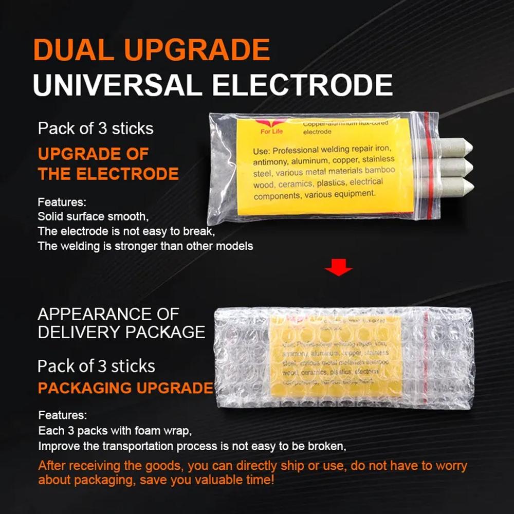 Low Temperature Universal Welding Rod  Aluminium Welding Rods (72 Pcs Set)
