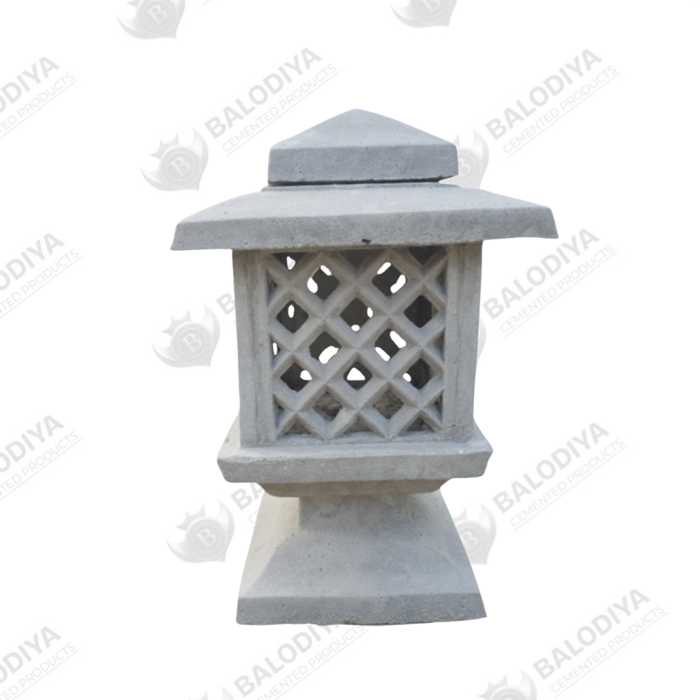 Column Cap Lamp - Color: Orange