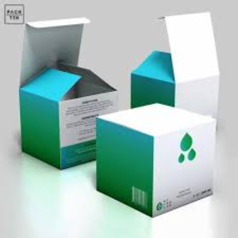 Mono Printed Box - Color: Multicolor