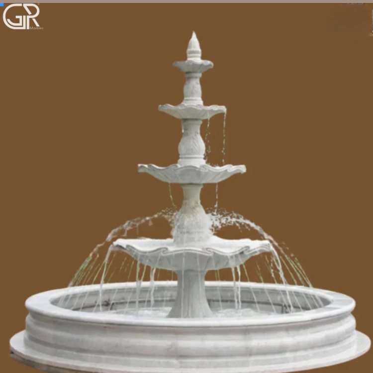 Antique Marble Fountain