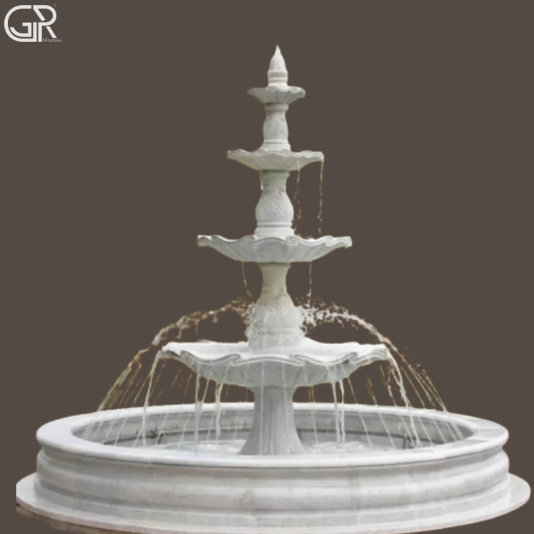 Antique Marble Fountain
