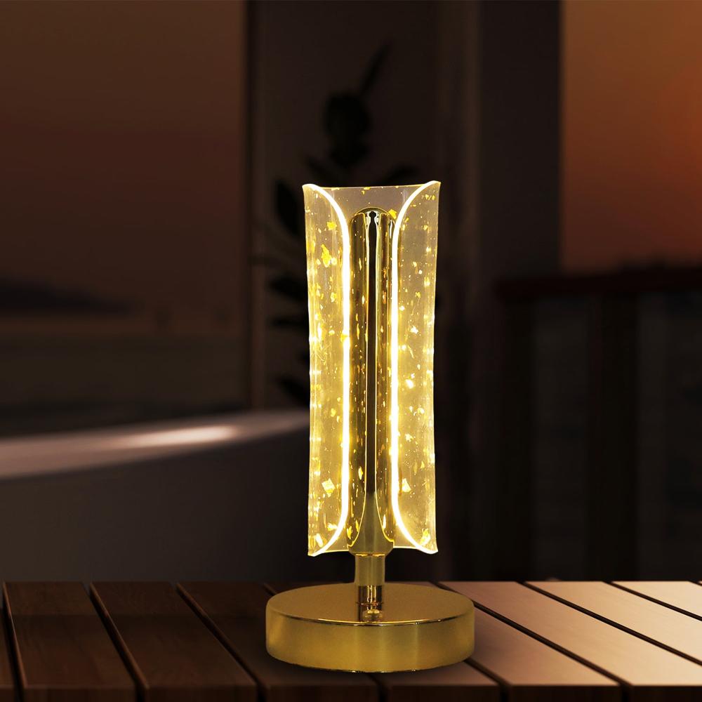 Crystal Table Lamp (1 Pc) - Color: Mix