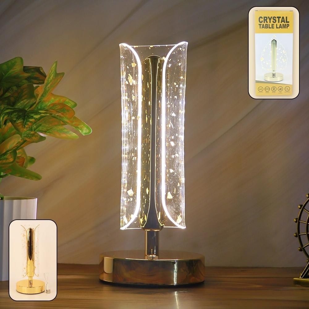 Crystal Table Lamp (1 Pc) - Color: Mix