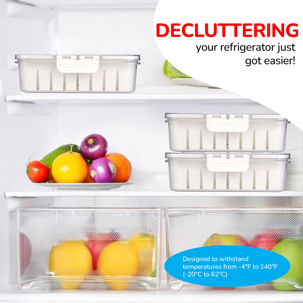 Prime Pick 2 Devider Strainer Organizers