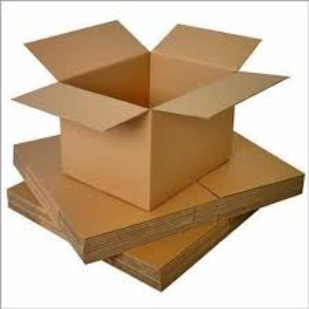 3 Ply Corrugated Box - Color: Brwon