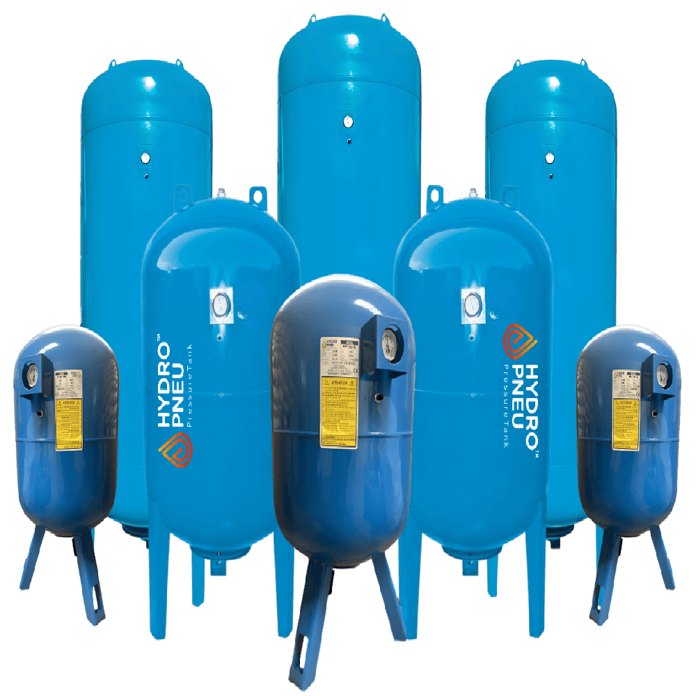 500L/10Bar HydroPneu Replaceable Bladder MS Pressure Tanks