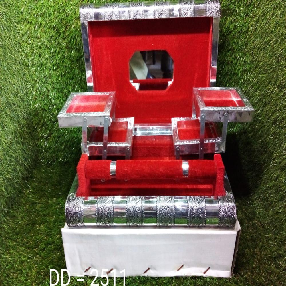Wooden Jewellery Organizer Multi Purpose Box Bangle Box - Weight: 1530 Grams (G)