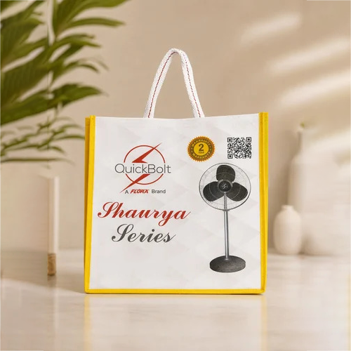 Printed Loop Handle Non Woven Bag - Capacity: 5 Kg