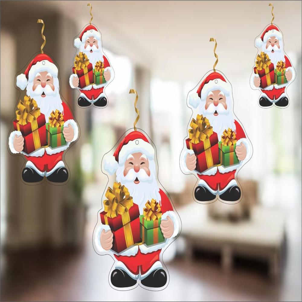 7 Inch Bell Dangler - Color: Golden With Multi-colored Beads