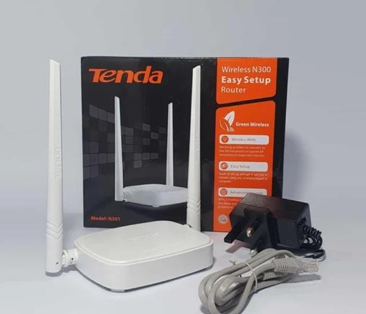 Tenda N301 Wireless N300 Easy Setup Router