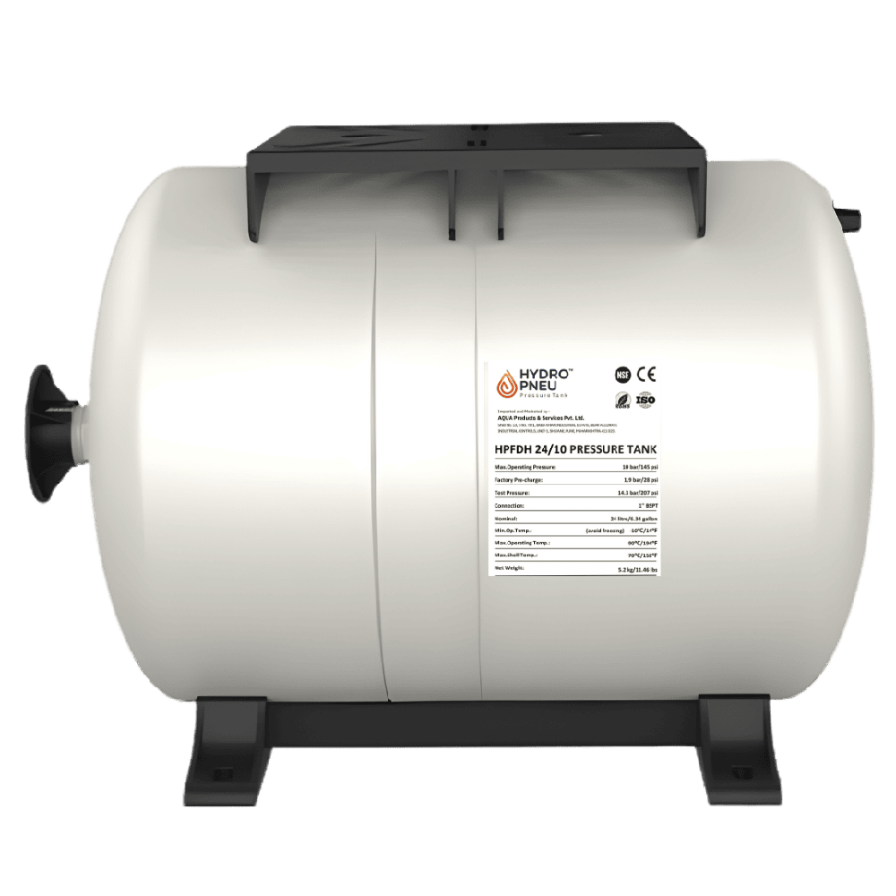 35 Litres HydroPneu Fixed Diaphragm MS Pressure Tanks