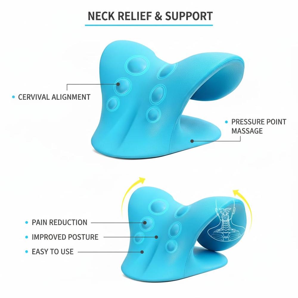 Neck Traction Device - Dimension (L*w*h): 14l X 15w X 20h Centimeter (Cm)