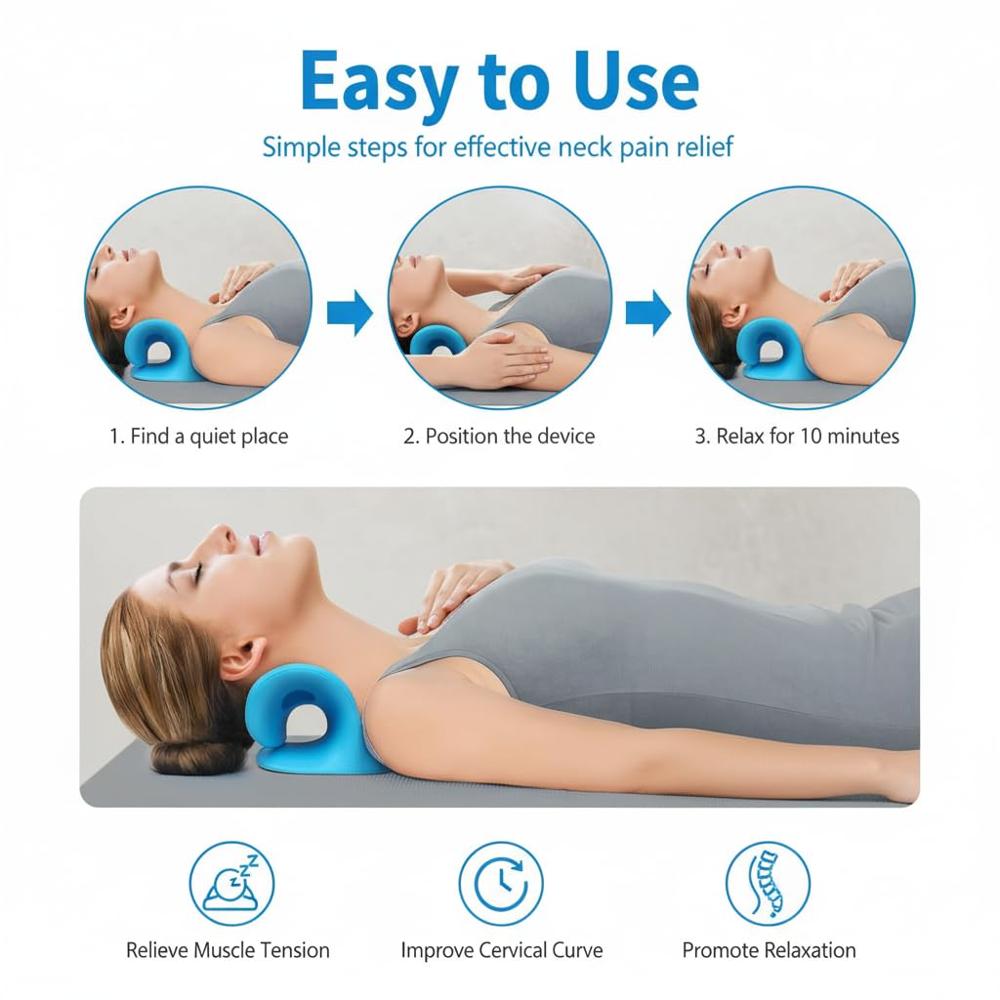 Neck Traction Device - Dimension (L*w*h): 14l X 15w X 20h Centimeter (Cm)