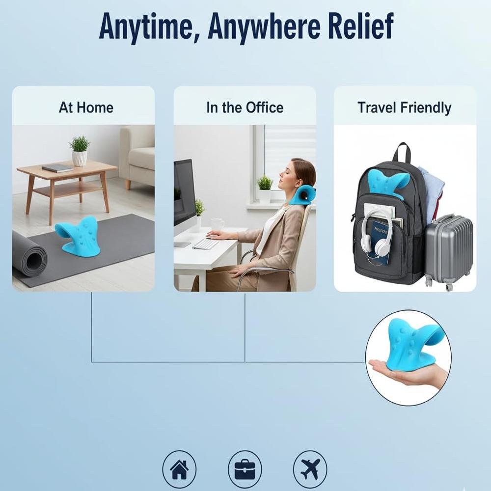 Neck Traction Device - Dimension (L*w*h): 14l X 15w X 20h Centimeter (Cm)