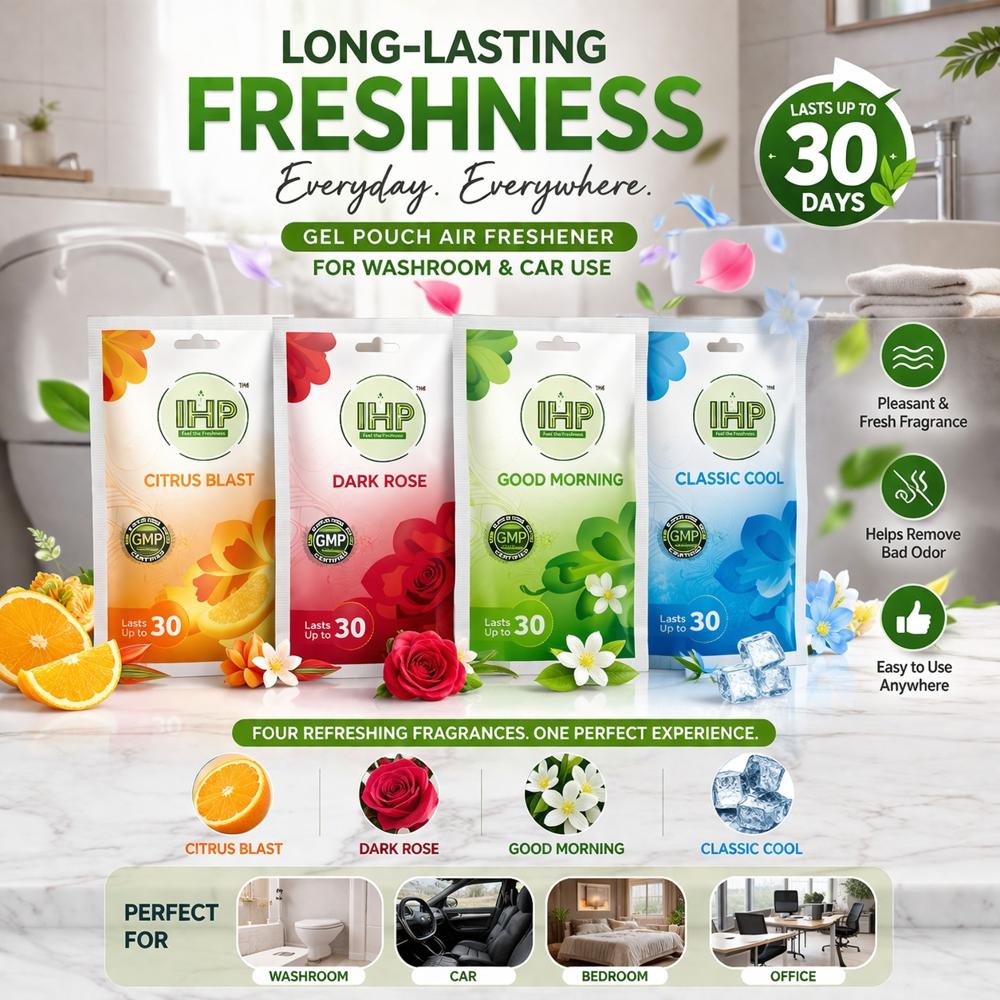 Santerra Air Freshener Gel Pocket 2 Pack Combo