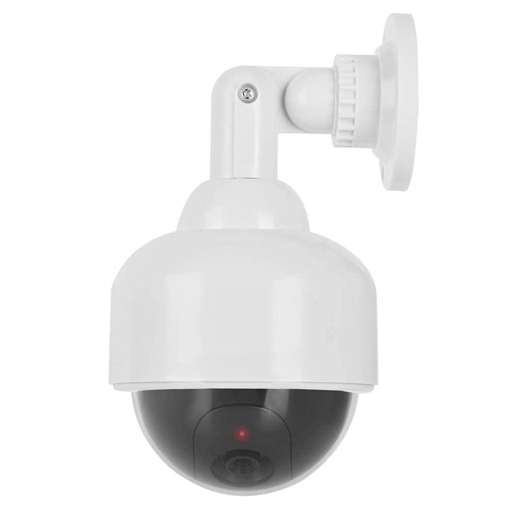 Fake / Dummy Camera Cctv, With Flashing Red Led Light (1 Pc / Battery Not Included) - Color: Mix
