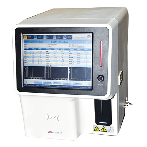 Elite Count 72 3 Part Diff Automated Hematology Analyzer