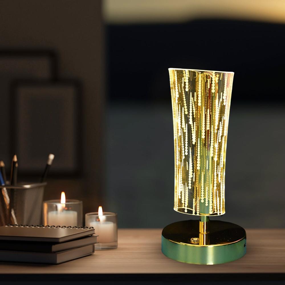 Luxury Crystal Table Lamp (1 Pc) - Application: Hotel