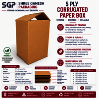 5 Ply Corrugated Paper Box